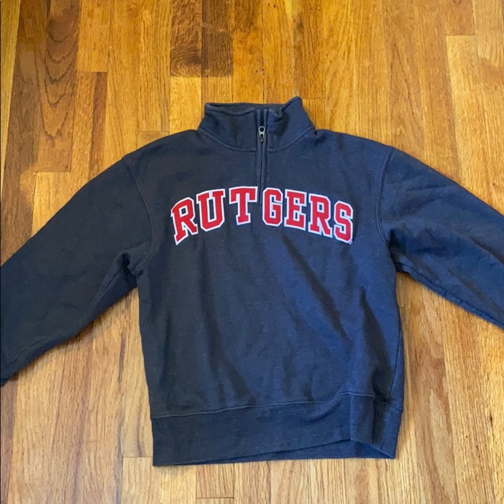Jansport Rutgers 1/4 zip sweater